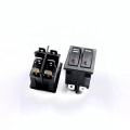 JEC JS-628FMM-0-BBB-2 16A 125V/8A 250V 6 pins square d pressure Square boat rocker switch panel